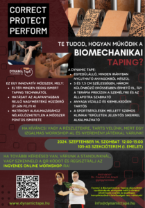 Biomechanikai Taping® – Hogyan alkalmazható hatékonyan a klinikumban? 